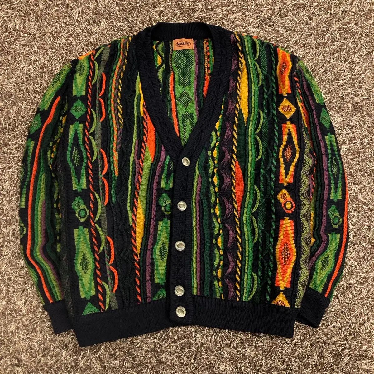 M MISSONI マルチカラーニットカーディガン ミッソーニ マルチカラー ウール カーディガン ショップからお知らせ