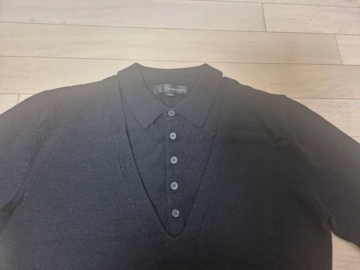WOOYOUNGMI ウーヨンミ ブラック ニット 48サイズ - メルカリ