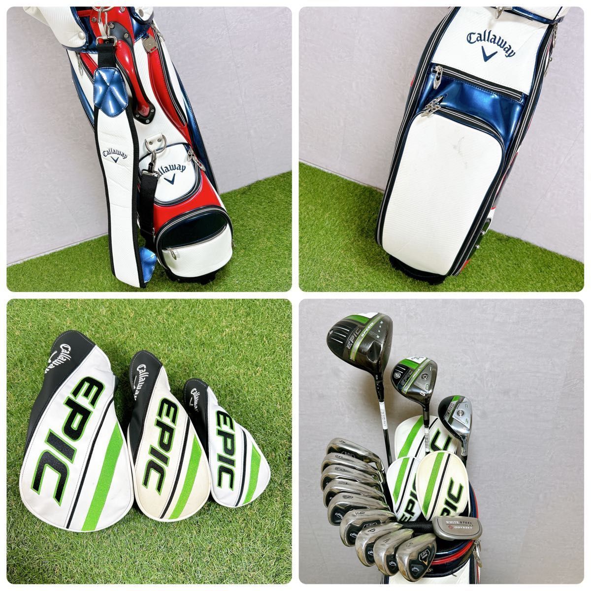 ◆初心者おすすめ◆キャロウェイエピックシリーズメンズゴルフセット キャロウェイ GBB エピックスター ゴルフクラブ メンズセット フル