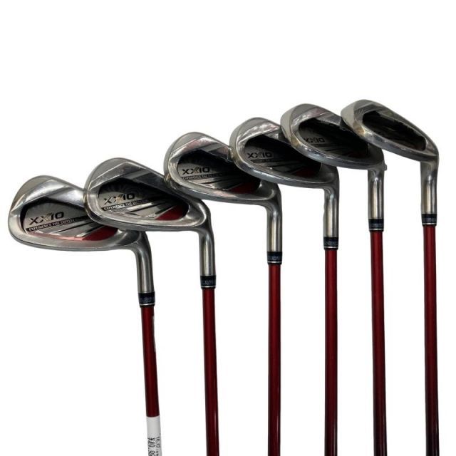 ダンロップ XXIO 2020 7 S レッド アイアンセット IR MP 1100 フレックスS メンズ 男性用 右利き 右用 Dランク ゴルフクラブ