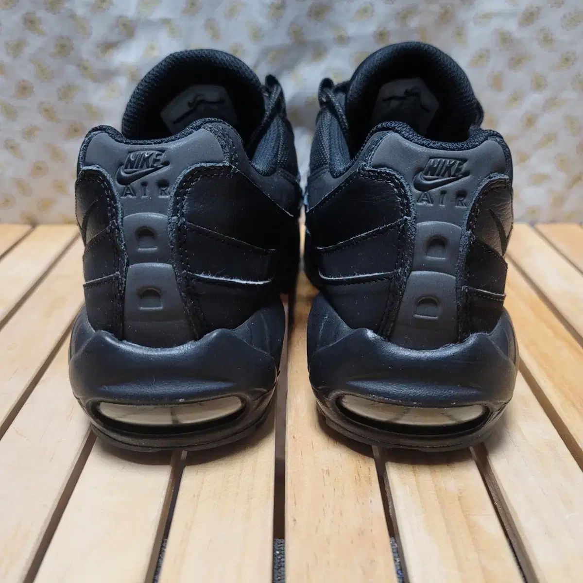  ナイキ エアマックス95 トリプル ブラック スニーカー 260 スニーカー 靴