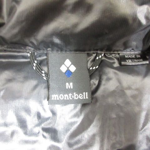  モンベル Montbell パーマフロスト ライトダウン パーカ M 黒 ブラック 1101639 ジャケット ブルゾン フード ナイロン その他 登山 クライミング用品