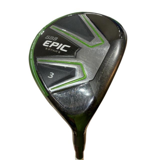 キャロウェイ GBB EPIC STAR 3 W フェアウェイウッド FW Speeder EVOLUTION for フレックスSR メンズ 男性用 右利き 右用 Bランク ゴルフクラブ