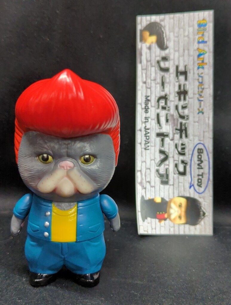 Bird Ark エキゾチックリーゼントヘア 青学ラン 黄シャツ 赤髪