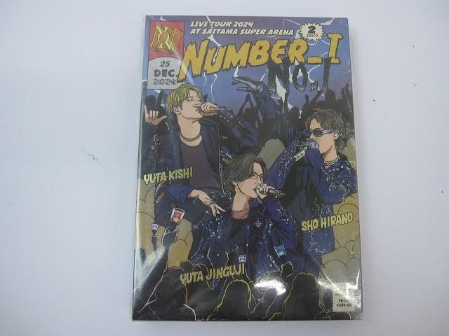 品 アーティスト Number_i Blu-ray No.I LIVE TOUR 2025 at SAITAMA SUPER ARENA 初回 盤