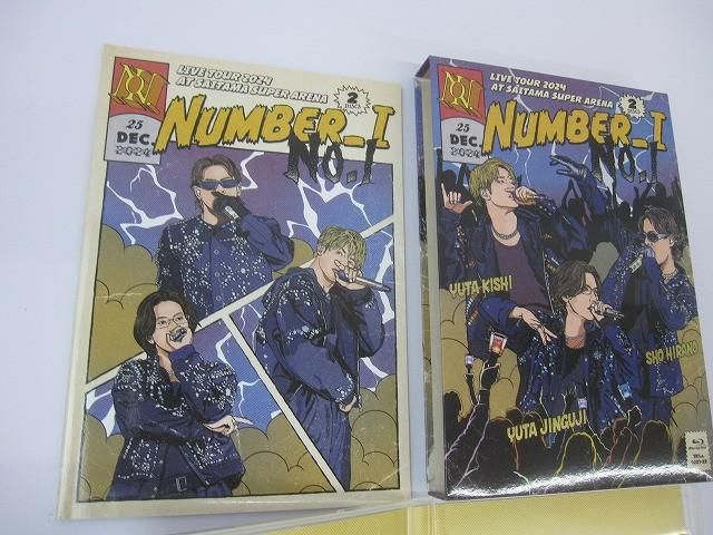  品 アーティスト Number_i Blu-ray No.I LIVE TOUR 2025 at SAITAMA SUPER ARENA 初回 盤 その他 おもちゃ