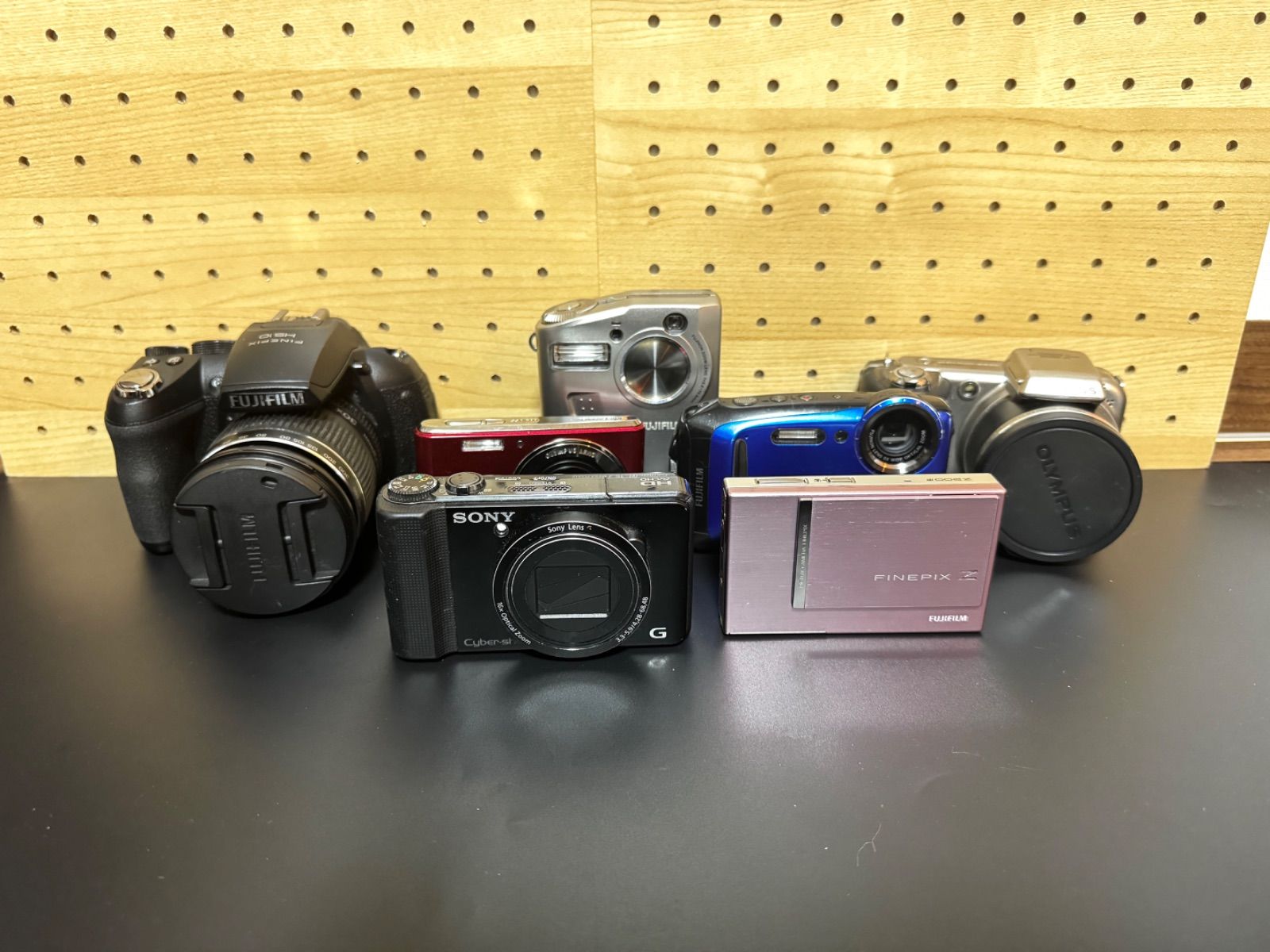 ☆7台おまとめ品☆ SONY DSC-HX9V / FUJIFILM FinePix Z200FD OLYMPUS