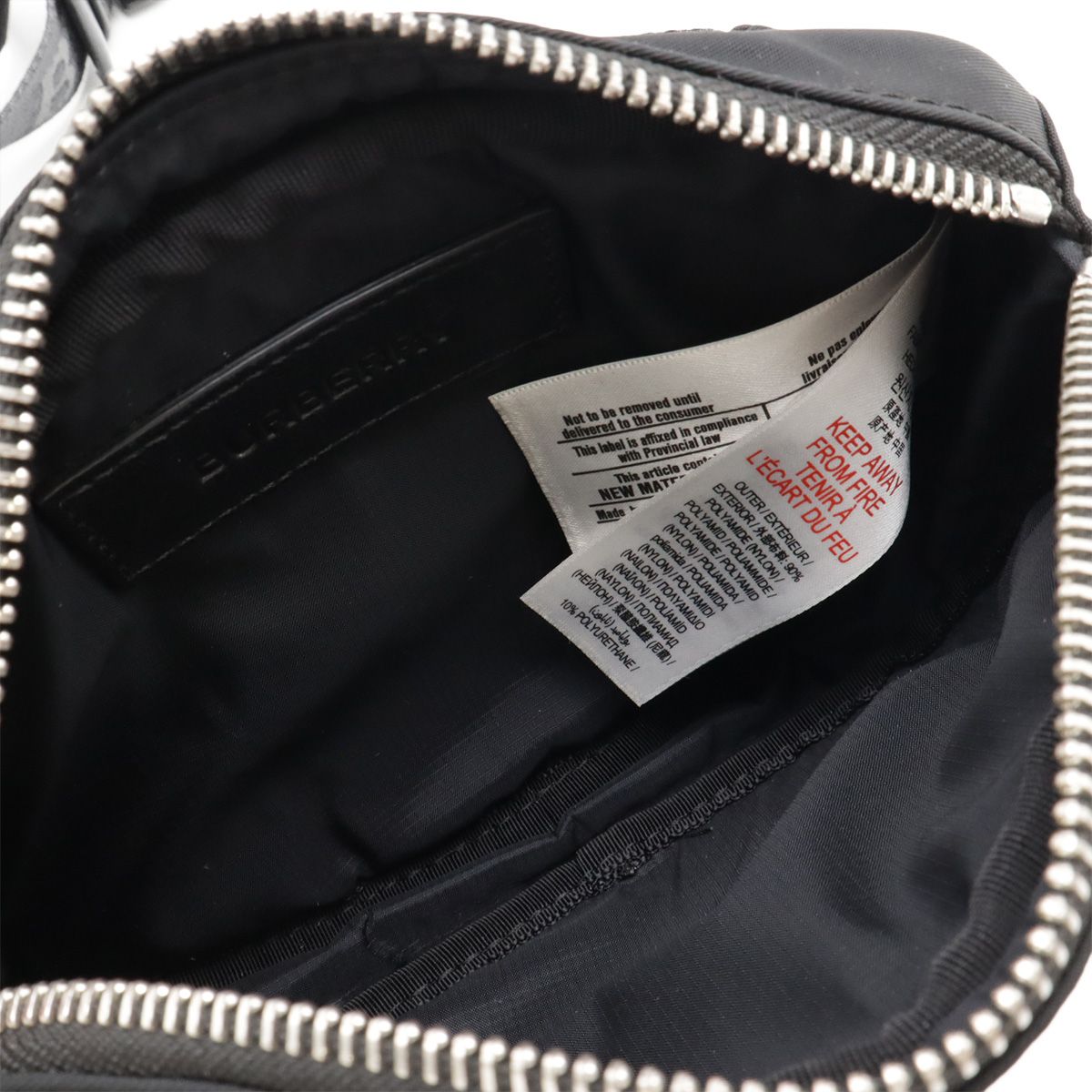 BURBERRY バーバリー ML CANNON キャノン ロゴプリント ボディバッグ