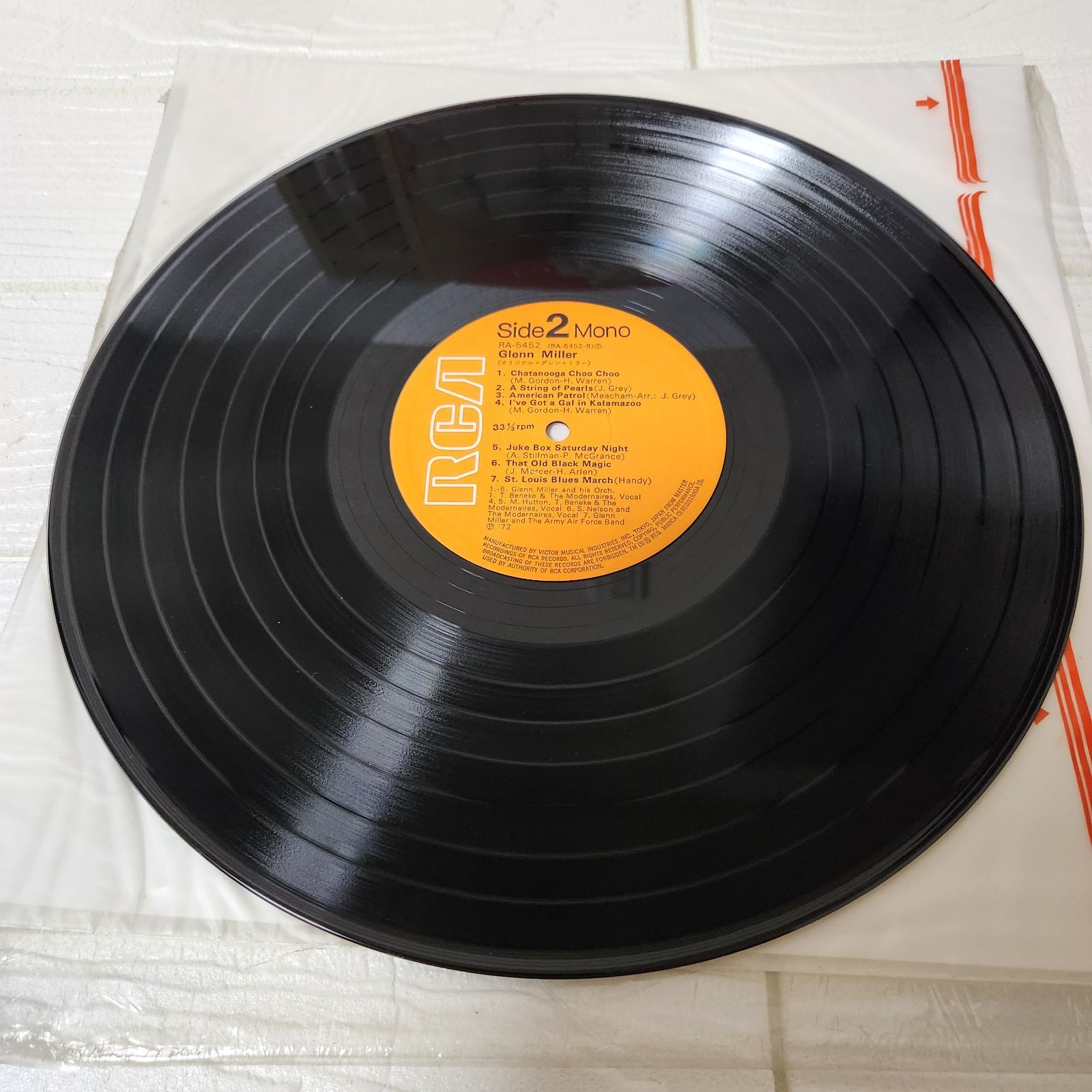 グレン・ミラー LP レコード オリジナル・グレン・ミラー - メルカリ