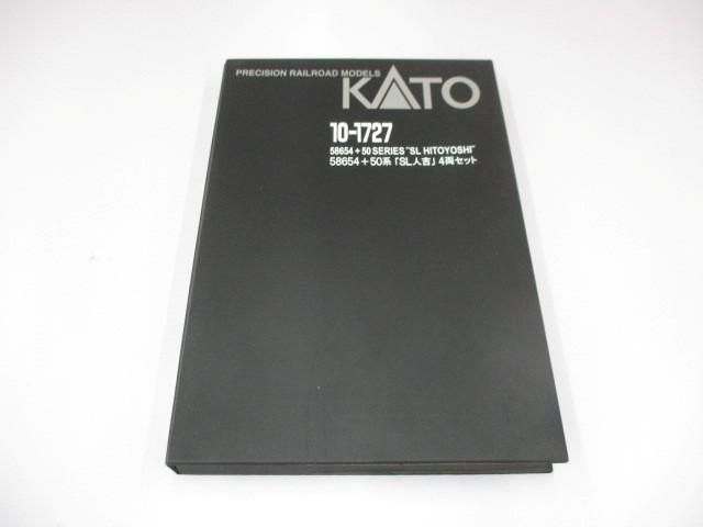 品 ホビー カトー 10 1727 58654 50系 SL人吉 4両セット