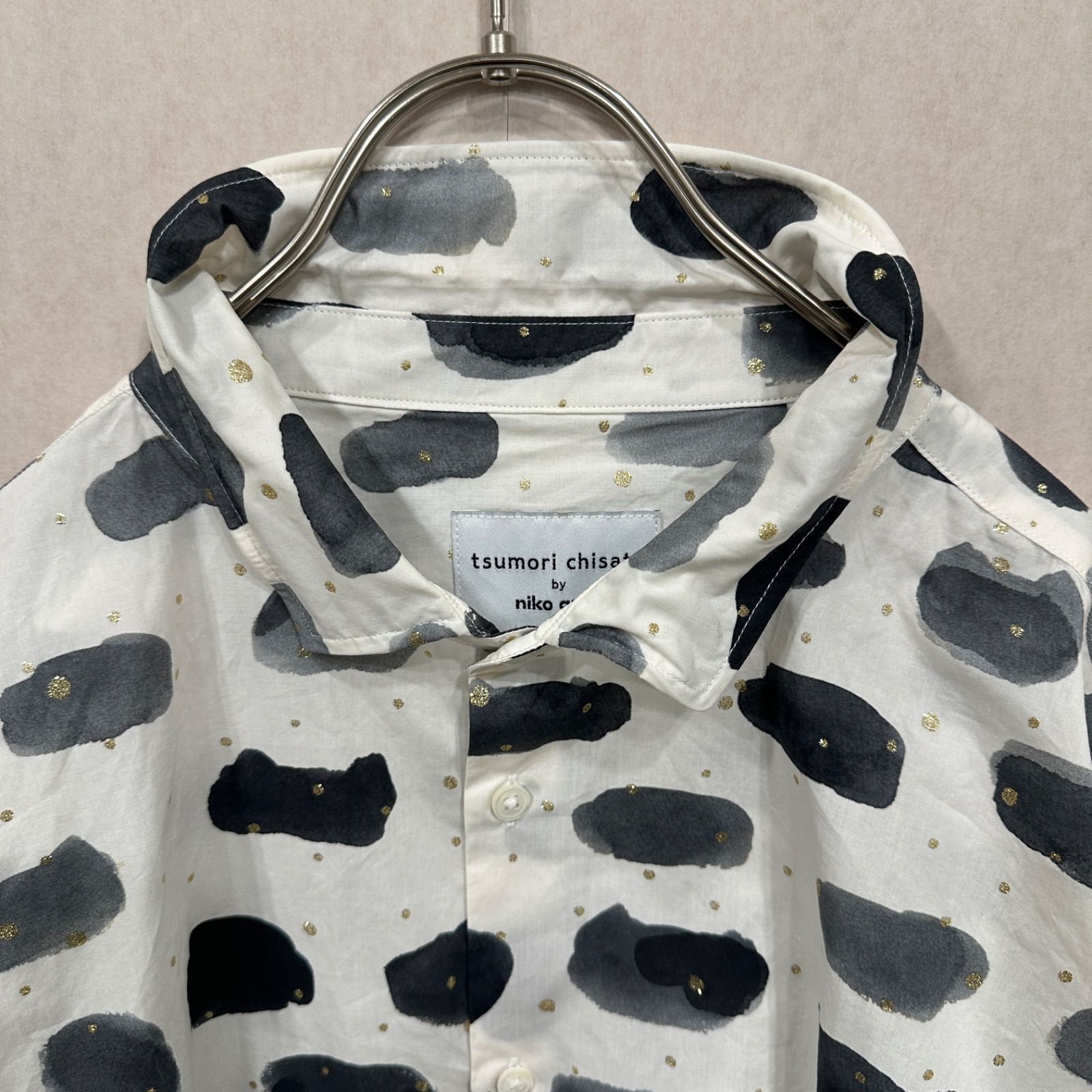 美品】TSUMORI CHISATO x niko and L コラボビッグシャツ くも