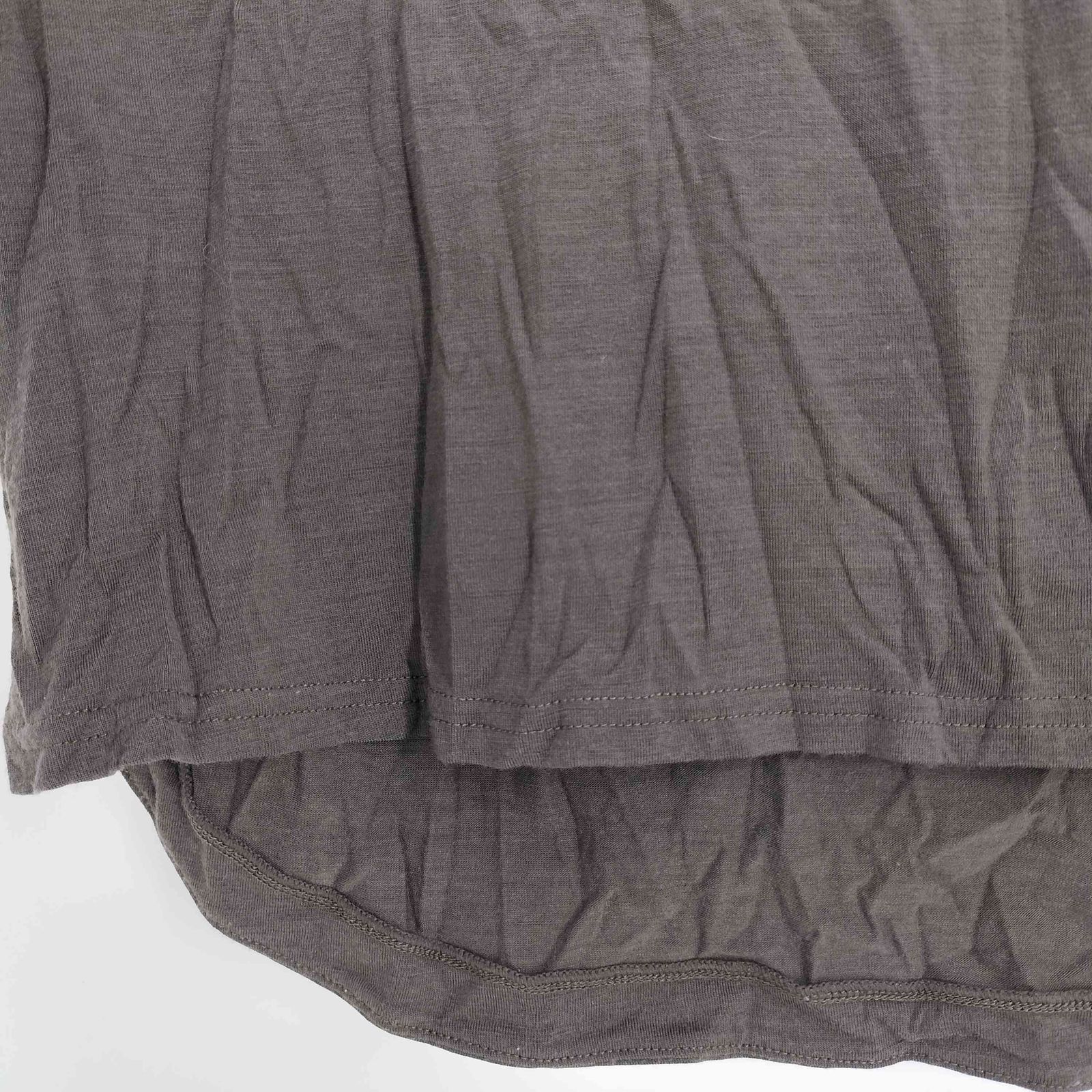 USED古着(ユーズドフルギ) Mainline:RUS/Fr.CA/DE パイピング 変形 カットソー レディース import：M 【中古】【ブランド古着バズストア】 ユーズドフルギ USED古着 Hiker's T-shirts 8sleeve ハイカーズTシャツ