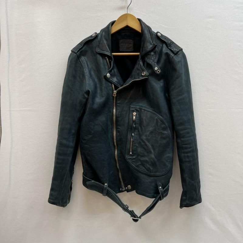 バックラッシュ LIST リスト カウハイド レザー ライダースジャケット メンズ 38 ISItems 古着