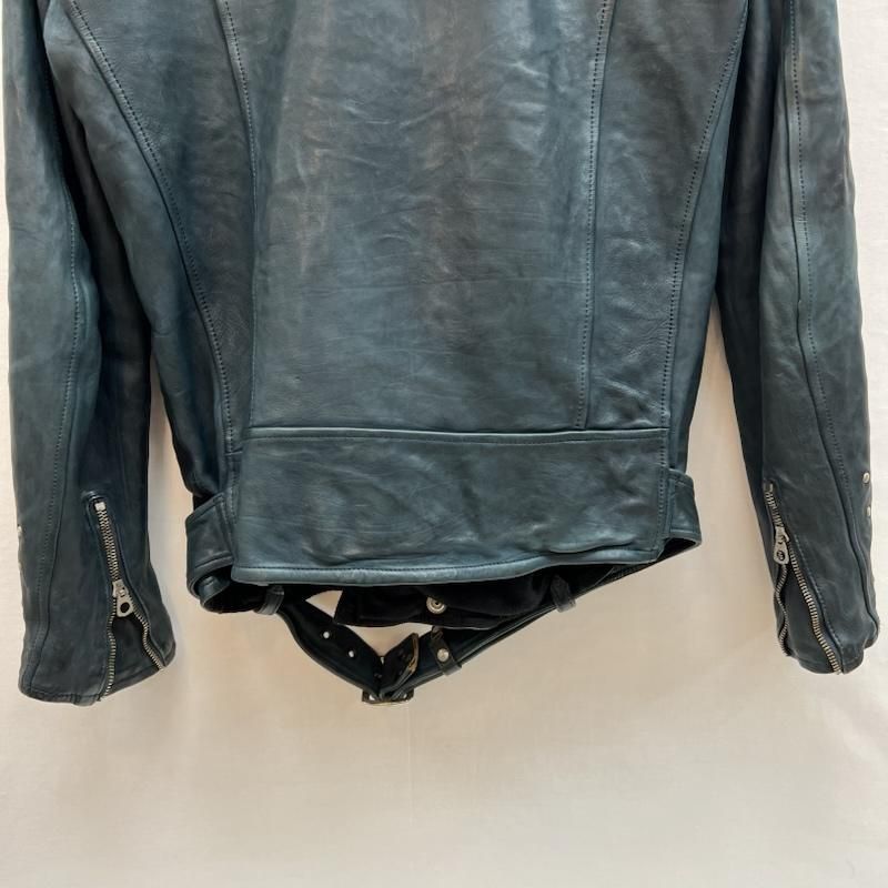 バックラッシュ × LIST リスト カウハイド レザー ライダース