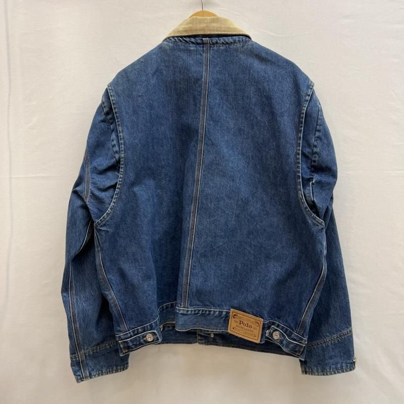 ポロバイラルフローレン 90s デニムジャケット ヴィンテージ 襟コーズ