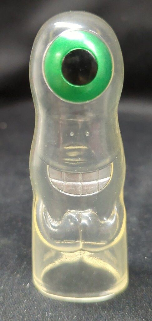 REALHEAD ユビー クリア成型 黒緑目