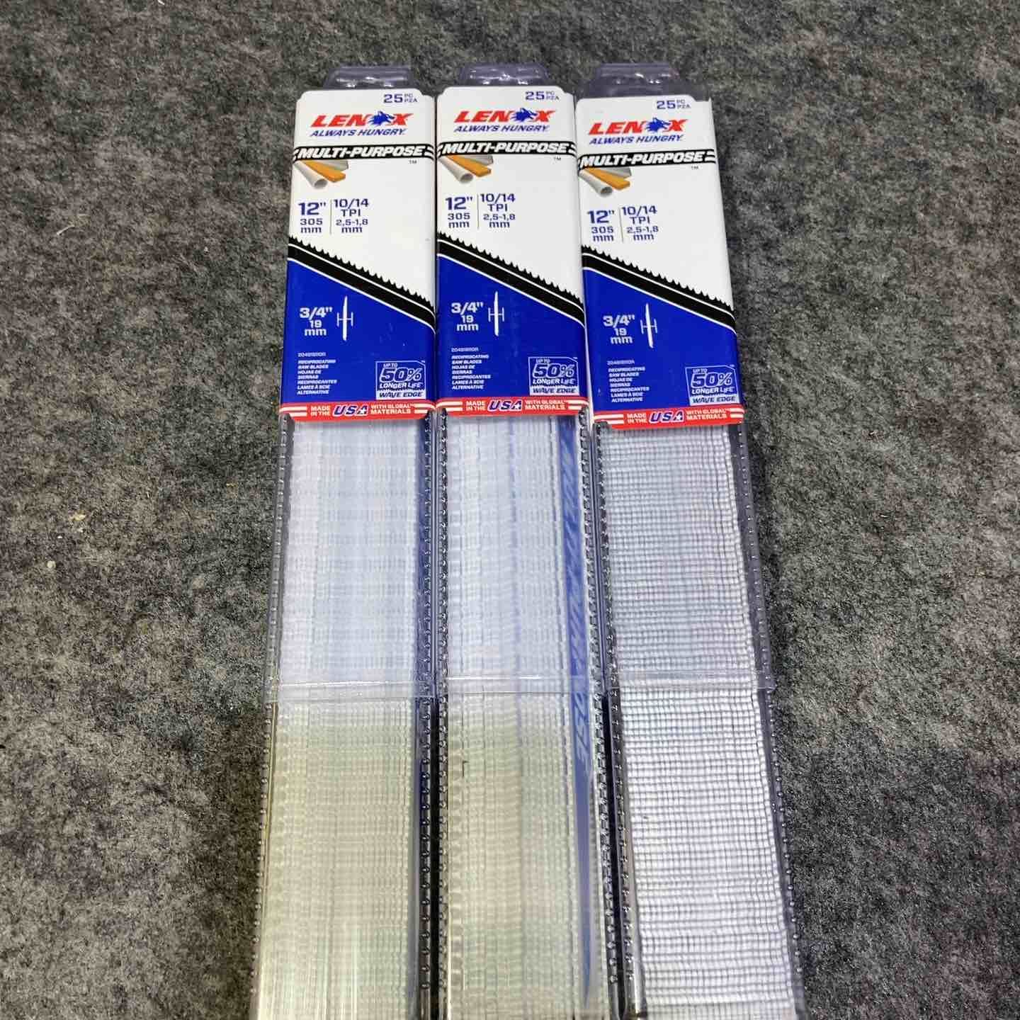 3箱セット レノックス LENOX セーバーソーブレード 入 300 mm