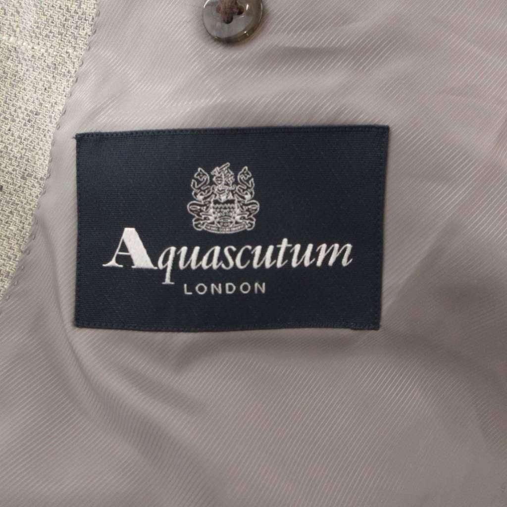 アクアスキュータム AQUASCUTUM テーラードジャケット 96AR 絹 シルク
