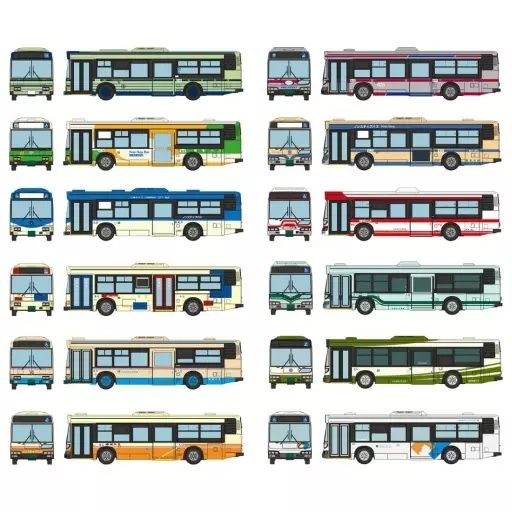 鉄道模型 BOX 1 150 ザ バスコレクション 日野の初期ノンステップバス編 321859