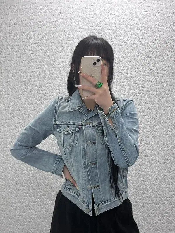 リーバイス ヴィンテージムード ウォッシュ ライトブルー デニムジャケット 90 C 08056