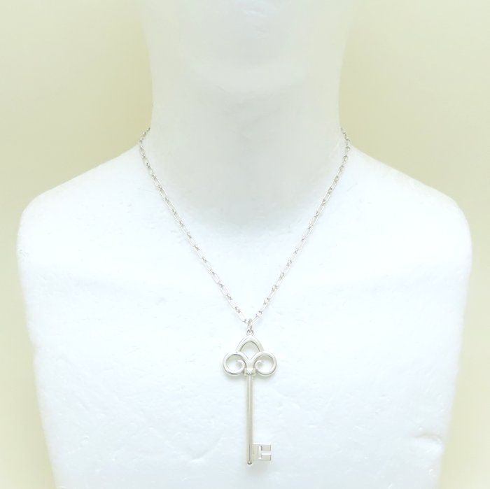 TIFFANY&Co. ティファニー フルール ドリス キー ネックレス シルバー