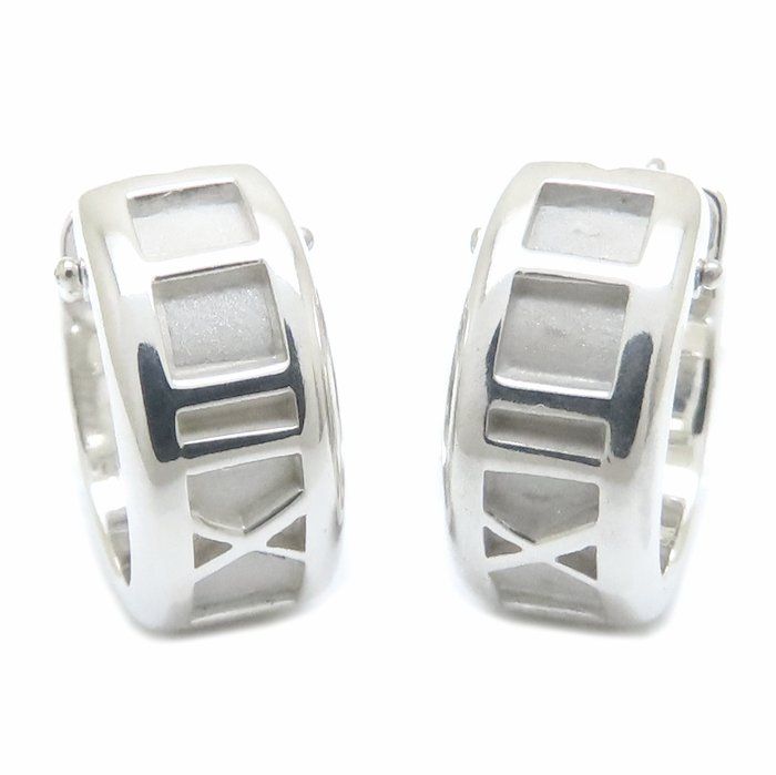 TIFFANY&Co. ティファニー アトラス フープ ピアス シルバー925