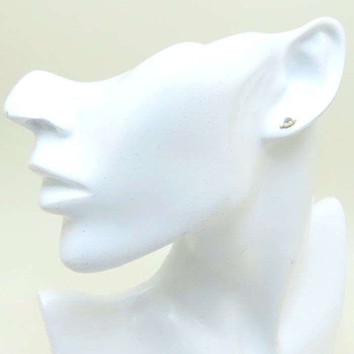 AHKAH アーカー アイスペレッツ ピアス スノーペレッツピアス