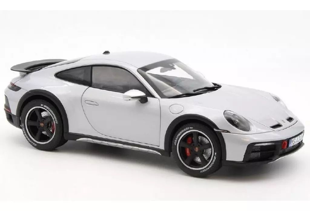 ミニカー 1|18 ポルシェ 911 ダカール 2025 メタリックアイスグレー 187242