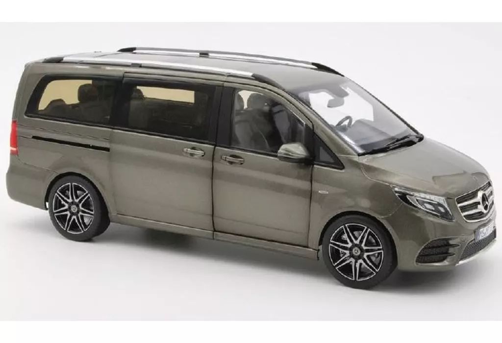 ミニカー 1 18 MB Vクラス AMG 2018 インジウムグレー 183873