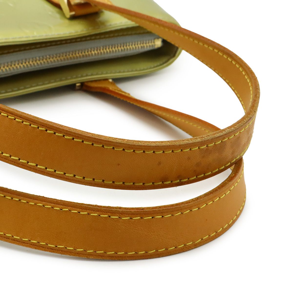 LOUIS VUITTON ルイヴィトン ヴェルニ レザーベルト イエロー LOUIS VUITTON ルイ ヴィトン モノグラムヴェルニ ヒューストン トート