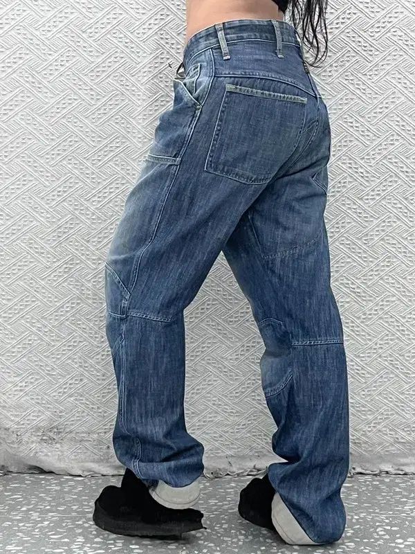 G STAR RAW ヴィンテージ ユニーク 3 D デニムパンツ 34インチ C 08063