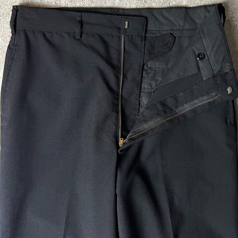 80s US NAVY 米軍実物 ウール スラックス パンツ 31 31 / 80年代 USN
