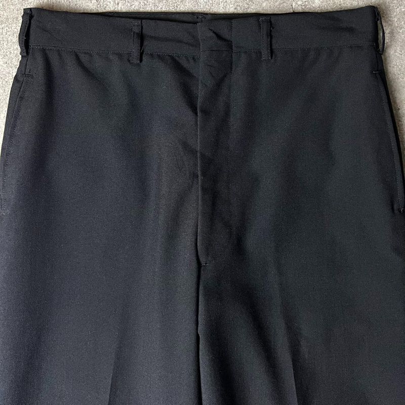 80s US NAVY 米軍実物 ウール スラックス パンツ 31 31 / 80年代 USN
