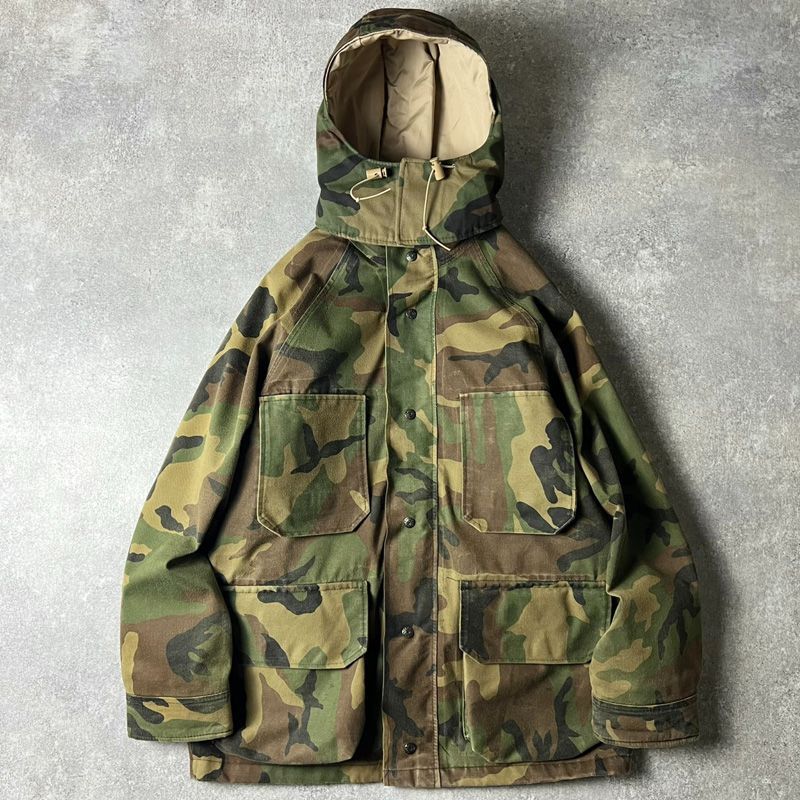 90 s 脱着 中綿 ライナー ゴアテックス パーカー ハンティング ジャケット M 90年代 アメリカ製 オールド マンパ