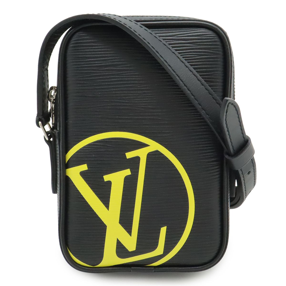 LOUIS VUITTON ルイ ヴィトン エピ LVサークル ダヌーブPM ショルダーバッグ ポシェット 斜め掛け レザー ノワール 黒 ブラック M 55120