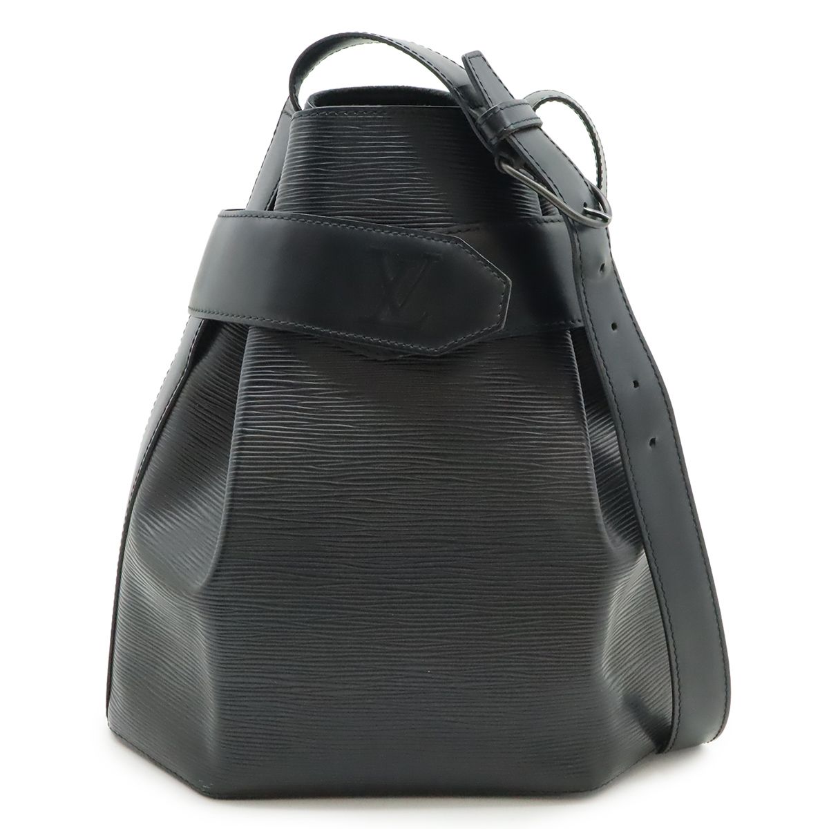 LOUIS VUITTON ルイ ヴィトン エピ サックデポールPM ショルダーバッグ セミショルダー ワンショルダー レザー ノワール 黒 ブラック M 80157