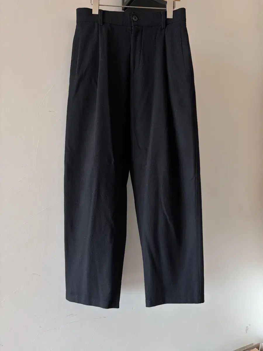 23 fw TIME HOMME カシミア ワイド パンツ