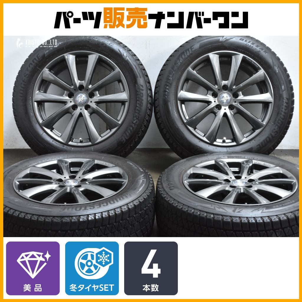 バリ溝 チームスパルコ 18 in 8 J 26 PCD 112 ブリヂストン ブリザック DM V 3 235 60 R ポルシェ マカン 交換用に