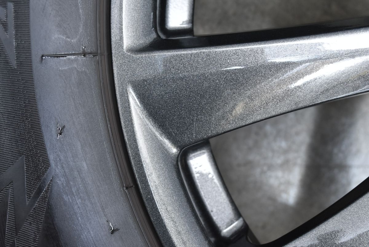  バリ溝 チームスパルコ 18 in 8 J 26 PCD 112 ブリヂストン ブリザック DM V 3 235 60 R ポルシェ マカン 交換用に 18インチ タイヤ ホイールセット