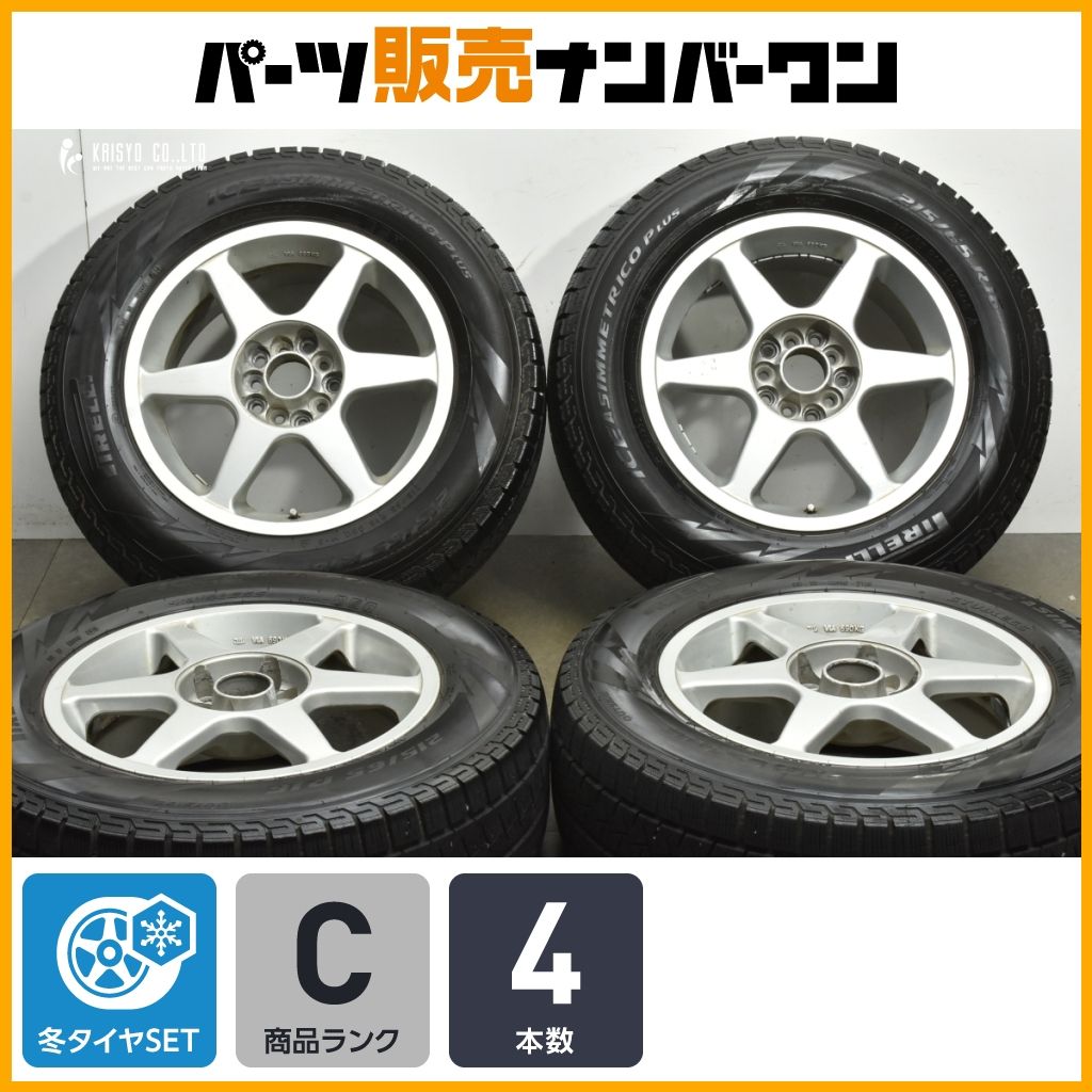マルチPCD 6本スポーク 16 in 7 J 42 PCD 114 3 100 ピレリ アイスアシンメトリコ 215 65 R アルファード C HR CX 30 エルグランド
