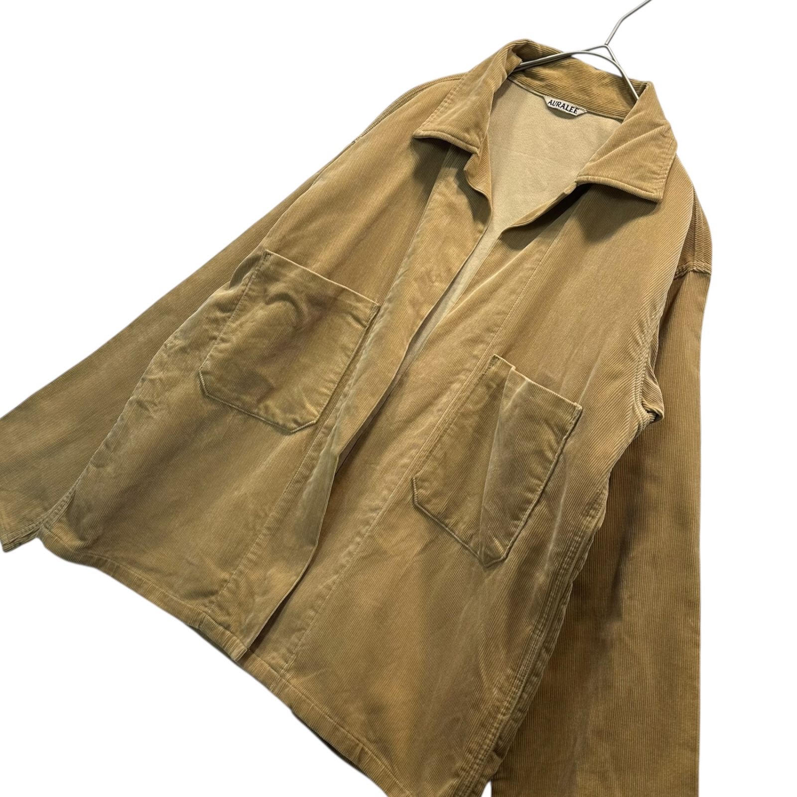 AURALEE(オーラリー) WASHED CORDUROY SHIRTS JACKET ウォッシュド 
