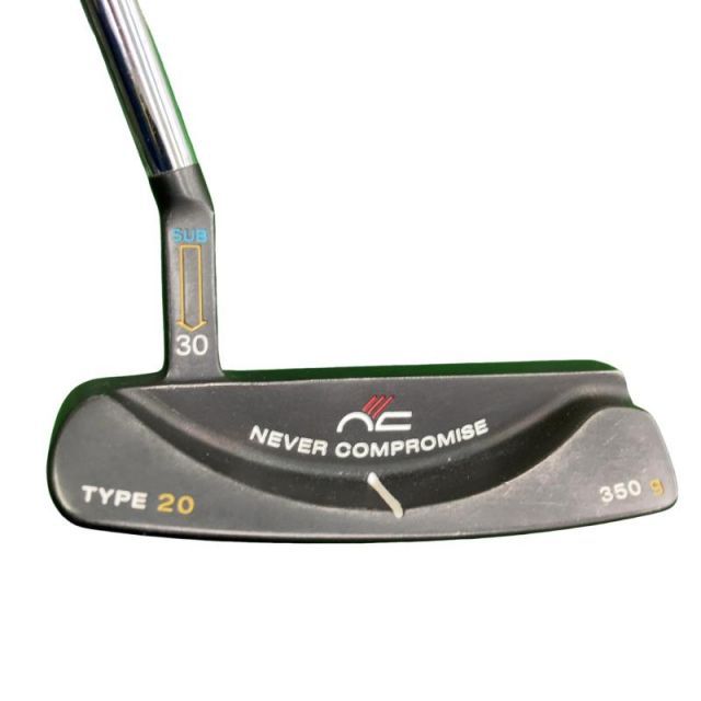 NEVER COMPROMISE TYPE 30 パター 34㌅ 未使用に近い NEVER COMPROMISE TYPE 30 パター 34インチ 中古】 ネバーコン