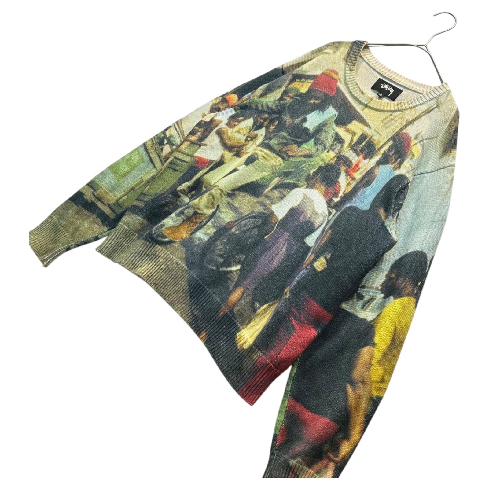 STUSSY(ステューシー) Peter Tosh Print Sweater ピーター トッシュ