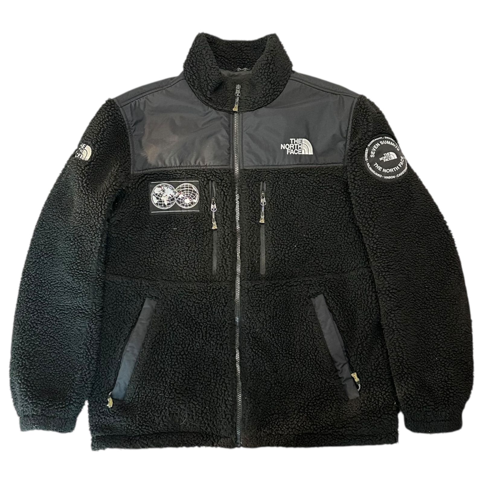THE NORTH FACE ノースフェイス 7 SUMMIT JKT セブン サミット フリース シールド ジャケット XL ブラック 海外規格