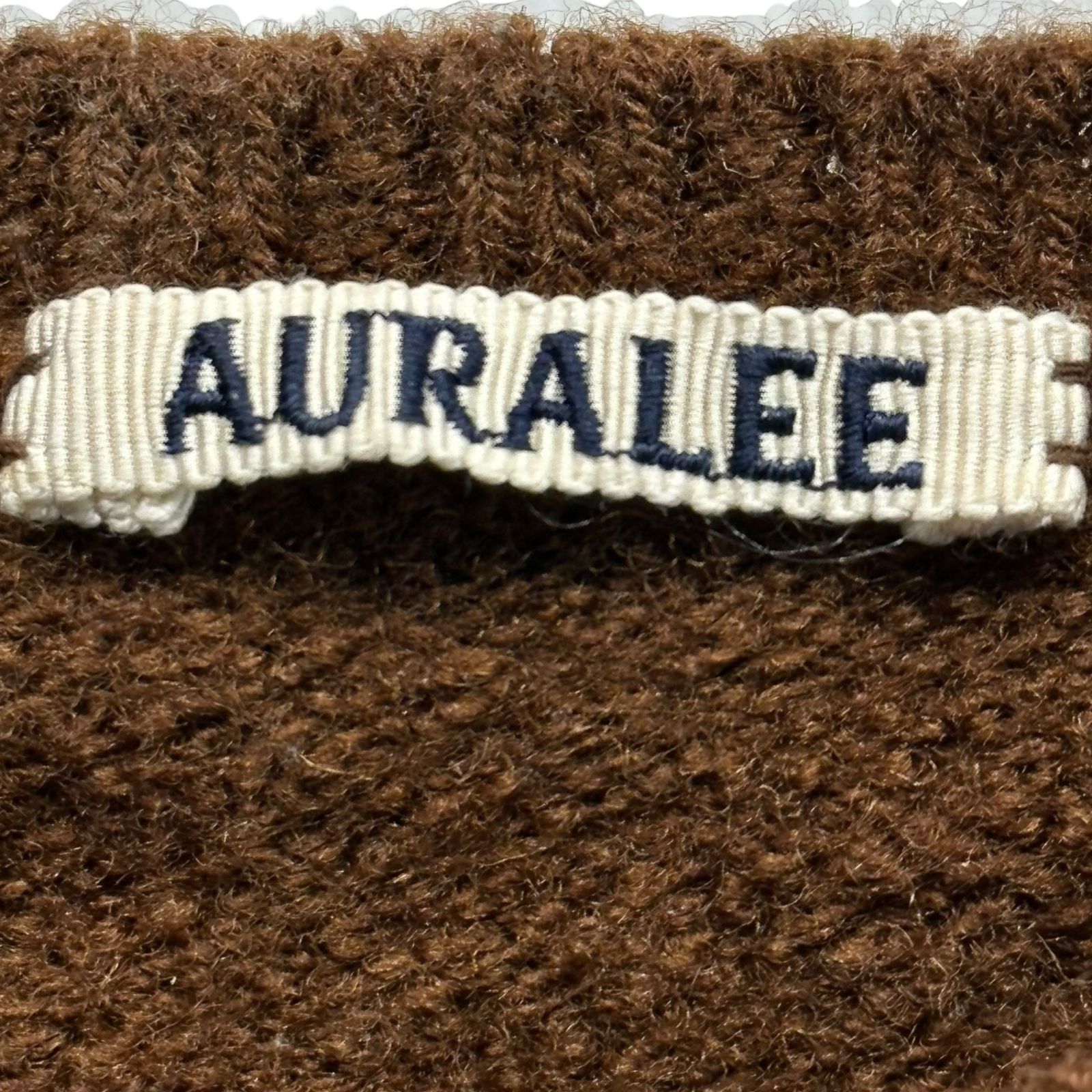 AURALEE(オーラリー) 18AW UNEVEN WOOL CORD P/O アンイーブン ウール 