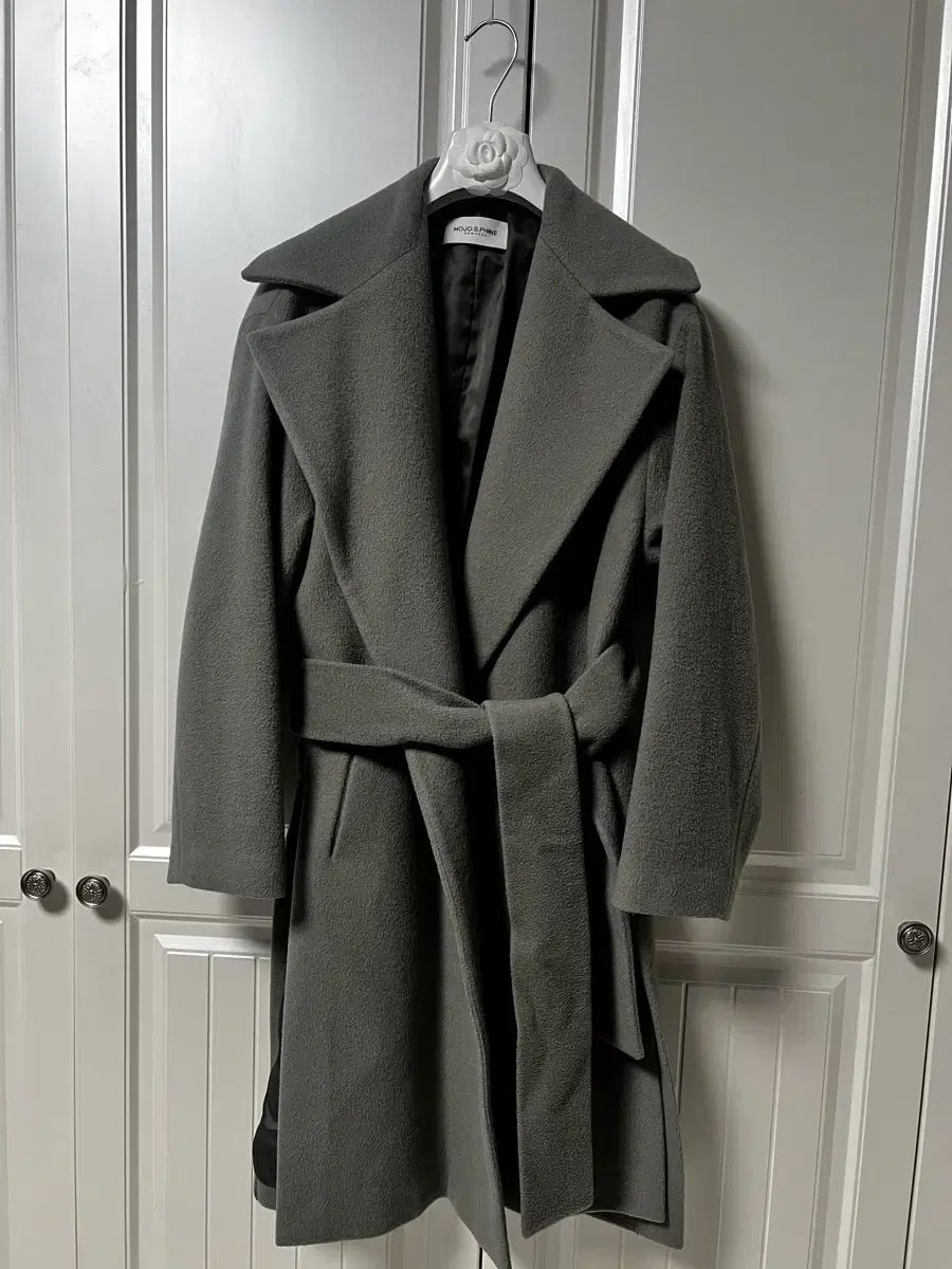 MOJO S PHINE モジョエスピン ウールカシミア ベルト付き 冬コート