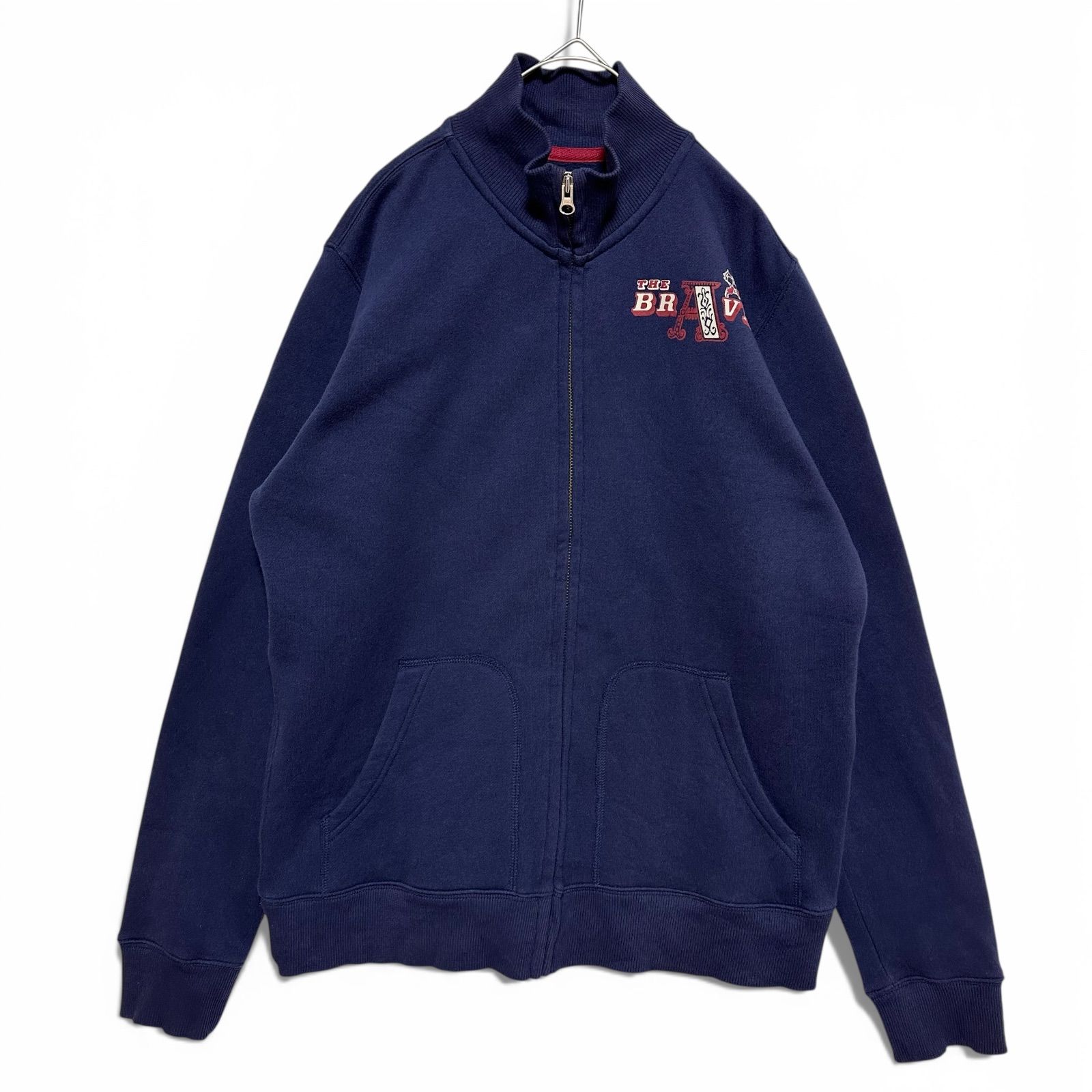 DIESEL ディーゼル ジップアップスウェット ジャケット L ネイビー 
