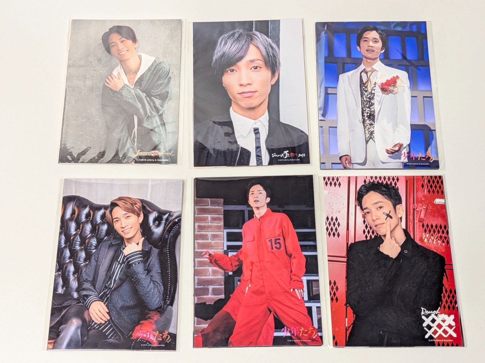 新品未開封 SixTONES 田中樹 Jr時代 2018~2019年 フォトセット 6点