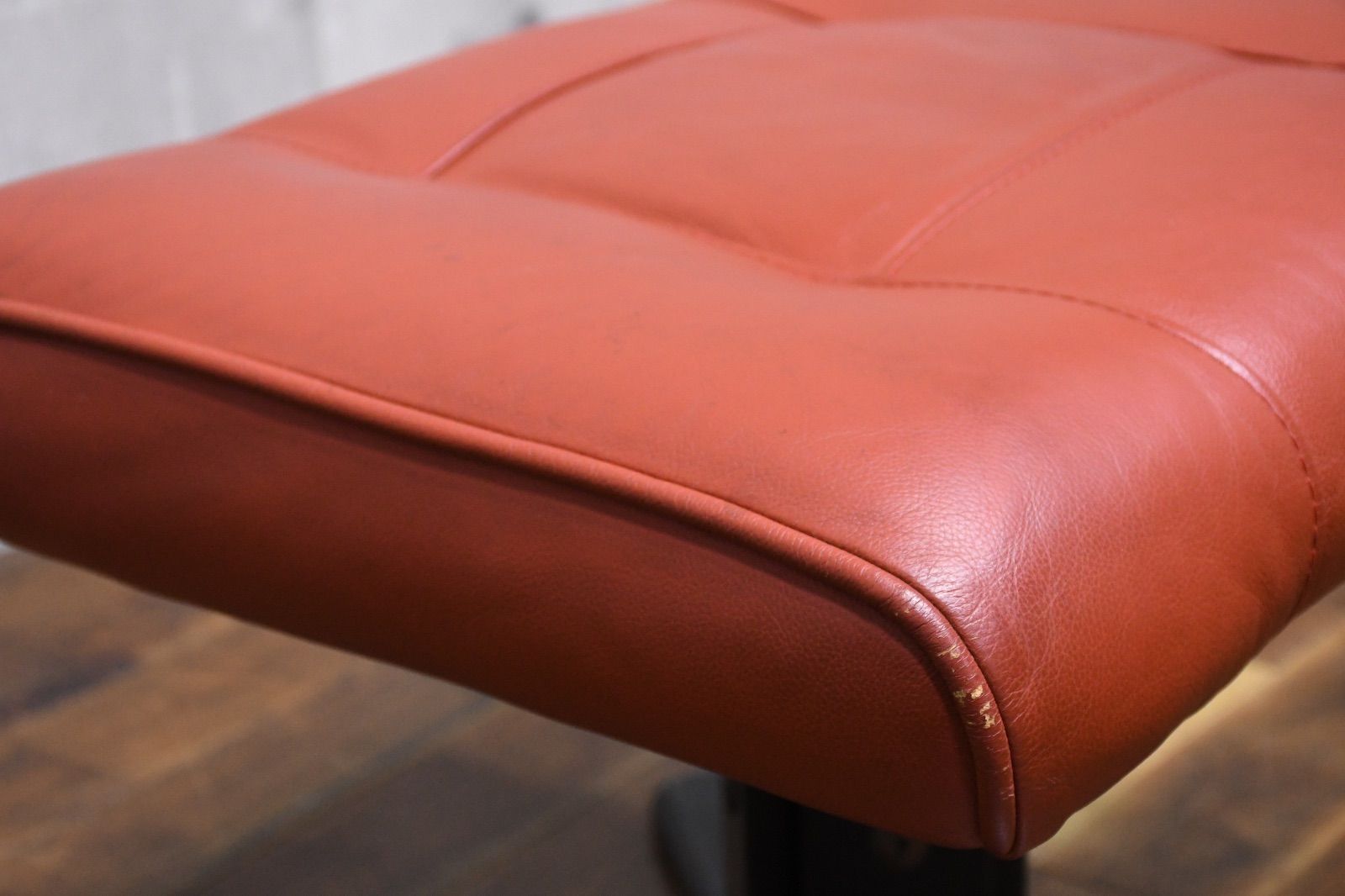 ELC54 マルニ木工 maruni フットスツール オットマン レザー/本革張り