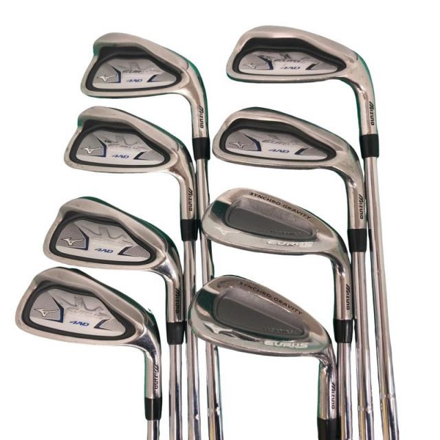 ミズノ EURUS 4 AD 8 S アイアンセット IR FST 1170 フレックスUNI メンズ 男性用 右利き 右用 Cランク ゴルフクラブ